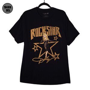 Dolly Parton: Rockstar USED Shirt (XL, Black, Rock, Country)
